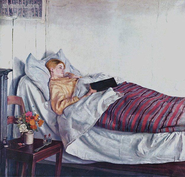 Michael Ancher,  The Sick Girl  1882, Statens Museum for Kunst.jpg
