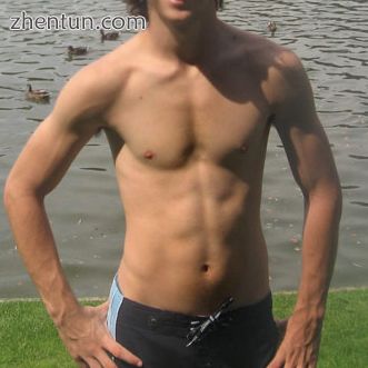 Upper body of a teenage boy. The structure has changed to resemble an adult form..jpg
