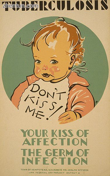 Tuberculosis prevention poster from the United States, c. 1940.jpg
