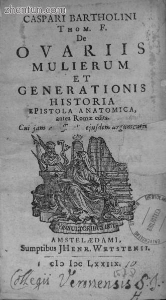 De ovariis mulierum et generationis historia epistola anatomica, 1678.jpg