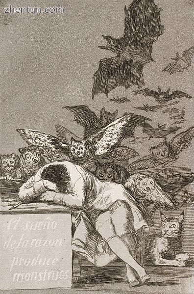 Francisco Goya, The Sleep of Reason Produces Monsters, 1797.jpg