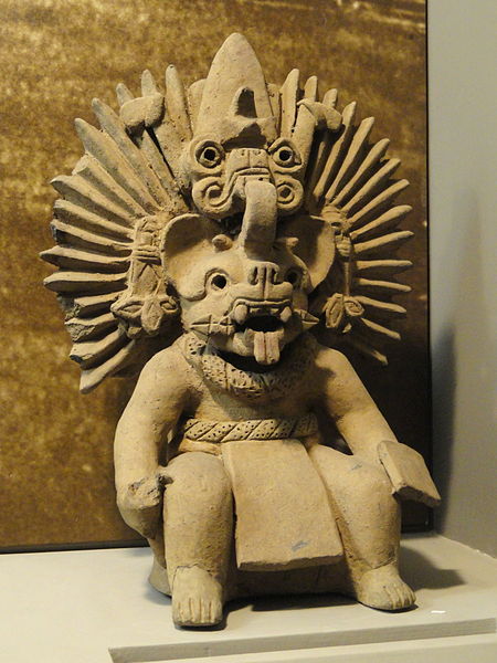 Zapotec bat god, Oaxaca, 350–500 CE.jpg
