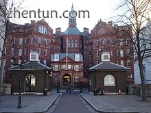 The Cruciform Building on Gower Street houses the preclinical facilities of the UCL Medical School