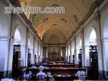 The Donaldson Reading Room, part of UCL's Main Library