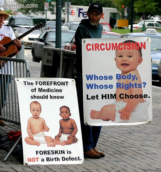 A protest against infant circumcision