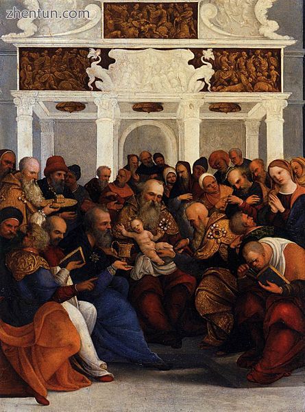 The Circumcision of Jesus Christ, by Ludovico Mazzolino