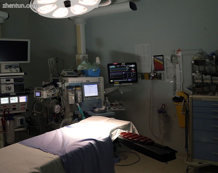 The anesthetic area of an operating room.jpg