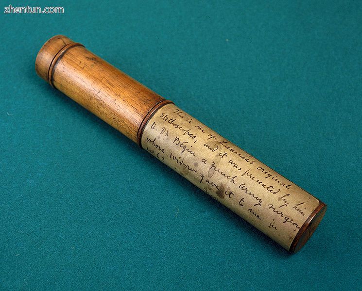 This early stethoscope belonged to Laennec. (Science Museum, London).jpg