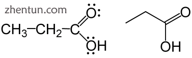 Propionic acid.png