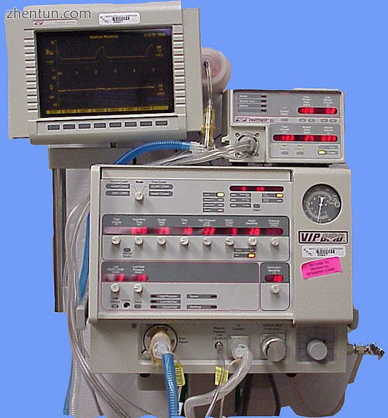 Tracheotomy tubes and endotracheal tubes are often attached to ventilators to as.jpg